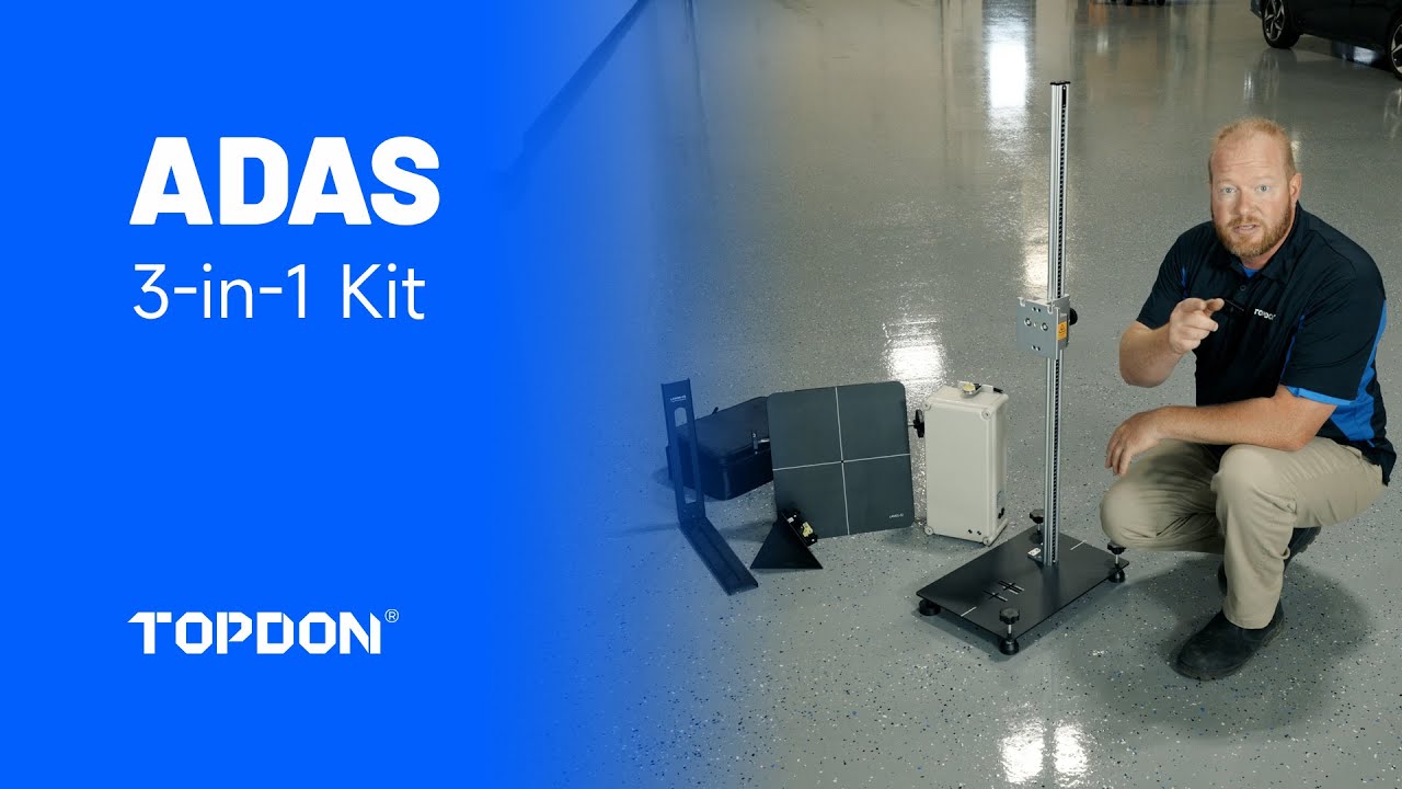 TOPDON ADAS Radar 3-in-1 Kit - Adaptive Cruise Control, Doppler Simulator, Corner Reflector