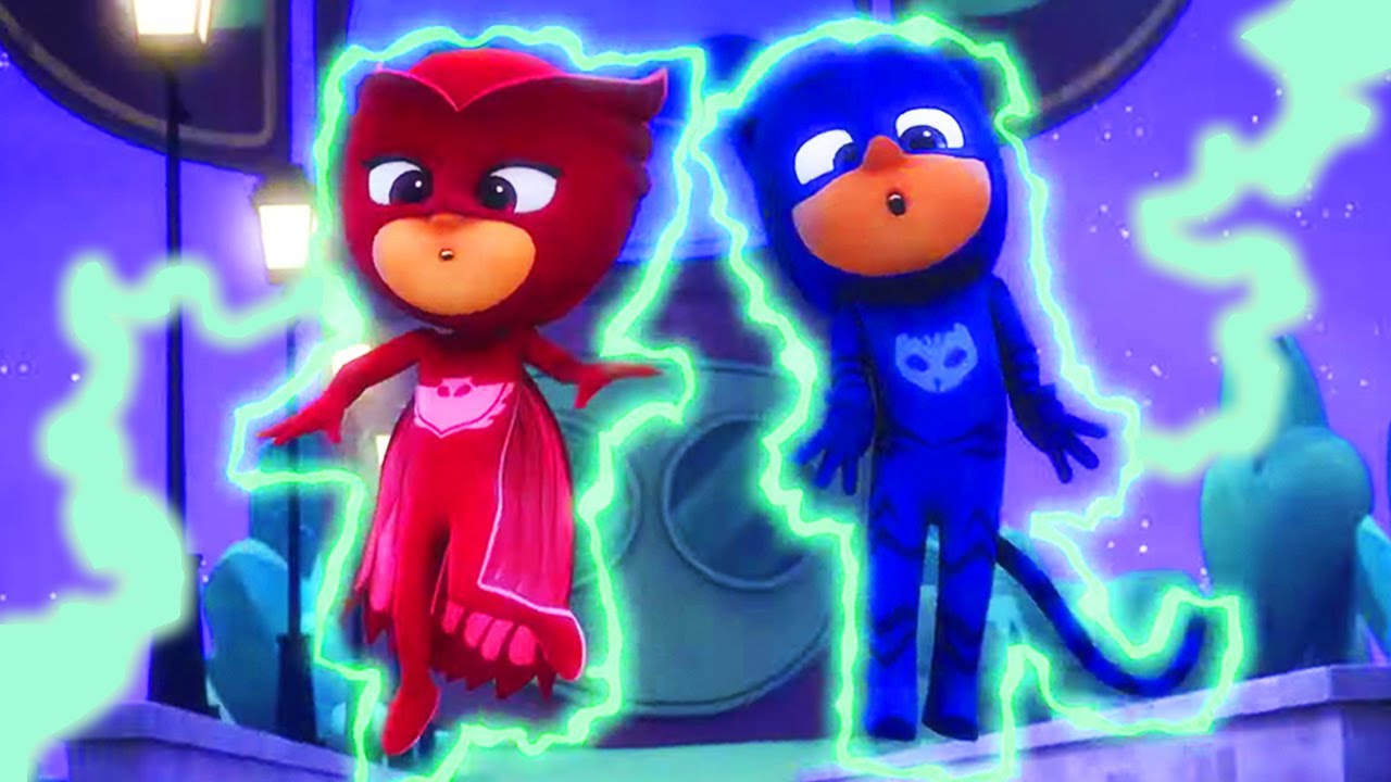 パジャマスク PJ Masks Japanese | ゲッコーとニンジャリーノぐんだん | フルエピソード | 子供向けアニメ