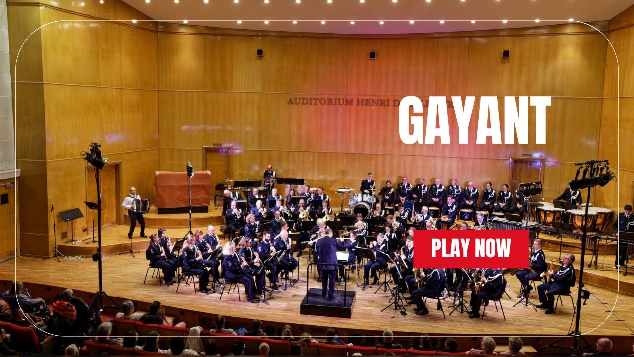🏰🥁 Gayant – Tolbecque | Musique Municipale de Douai | Marche historique | Concert Gayant 2025
