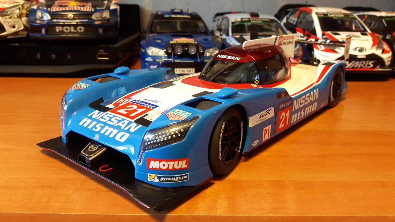Nissan GT-R LM Nismo #21 LMP1 24H Le Mans 2015 AUTOart 1:18