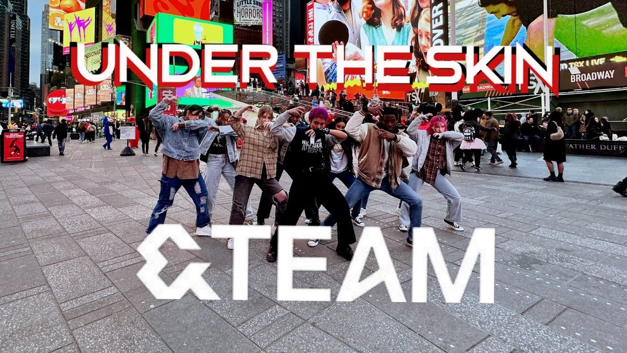 [JPOP IN PUBLIC NYC] &TEAM 'Under the Skin' Dance Cover Side Cam | HINT x @NotShyDanceCrew