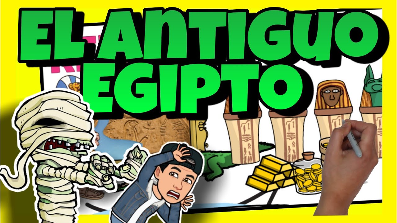 🔺 EL ANTIGUO EGIPTO 🔺 para NIÑOS en MINUTOS