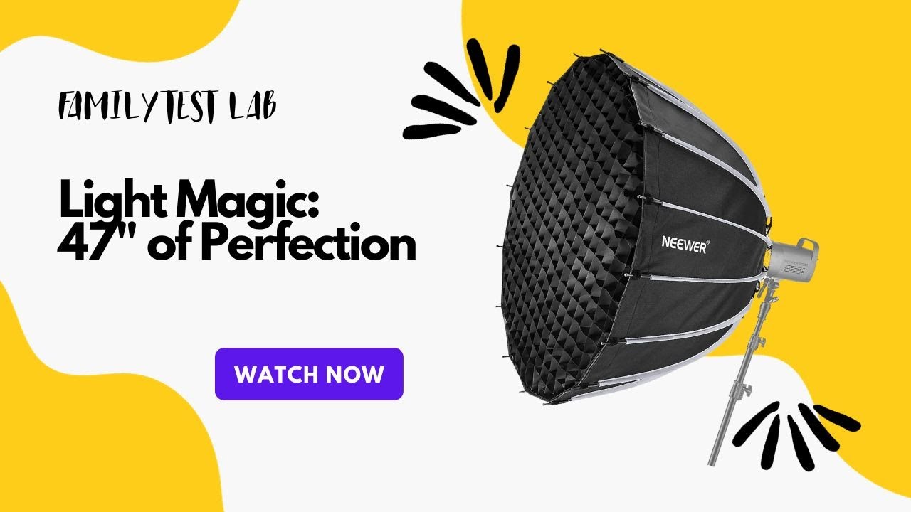Big Light, Bigger Results? The NEEWER Parabolic Softbox Put to the Test!