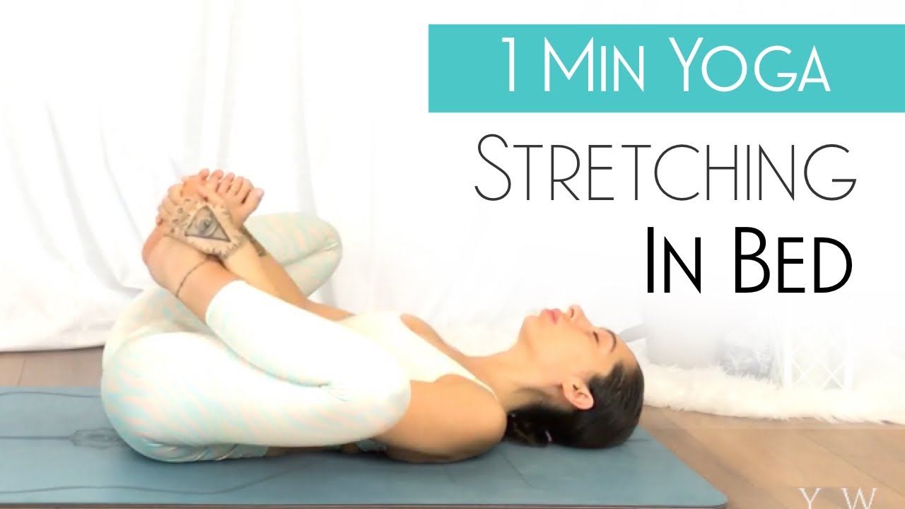 1 Minute Yoga | Morning Yoga In Bed