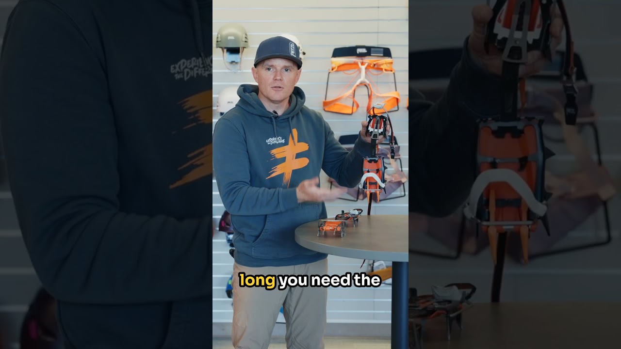 NEW Petzl Lynx crampon  