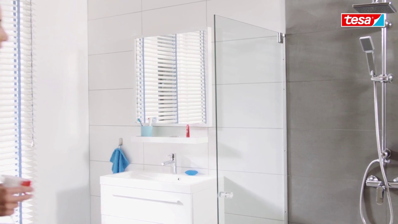 Prosty montaż i udźwig do 2 kg -tesa Powerstrips&reg; Waterproof haczyk L biały z tworzywa sztucznego
