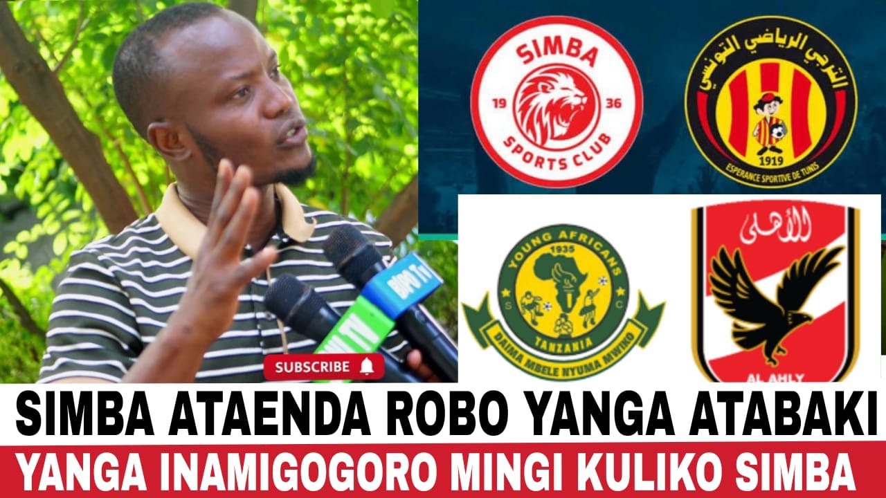 DOSA WA YANGA;SIMBA NI HATARI KULIKO YANGA ROBO FAINAL ANAPITA SISI TUNABAKI/MIGOGORO IPO MINGI