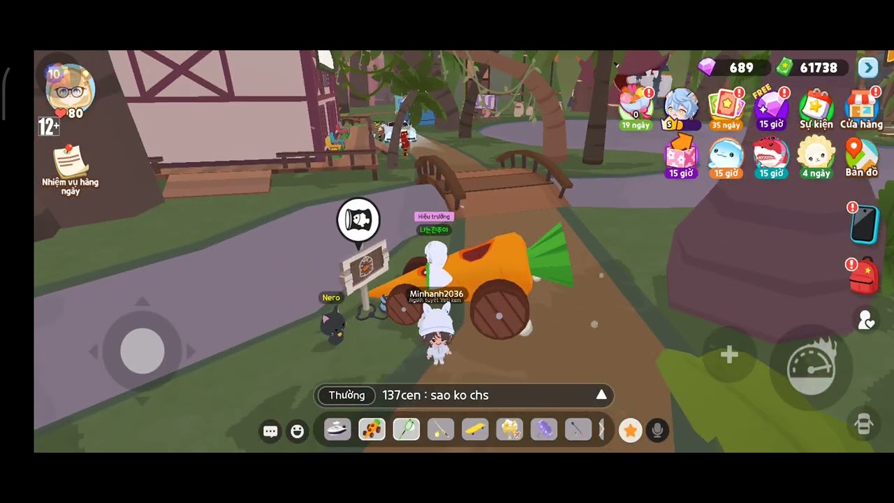 Hello. Play together tui kh bt bắt côn trùng -((((((