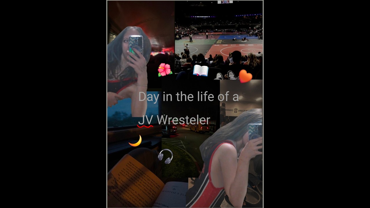Day In the life of a JV wresteler (FIRST W/ FACE VLOG!)