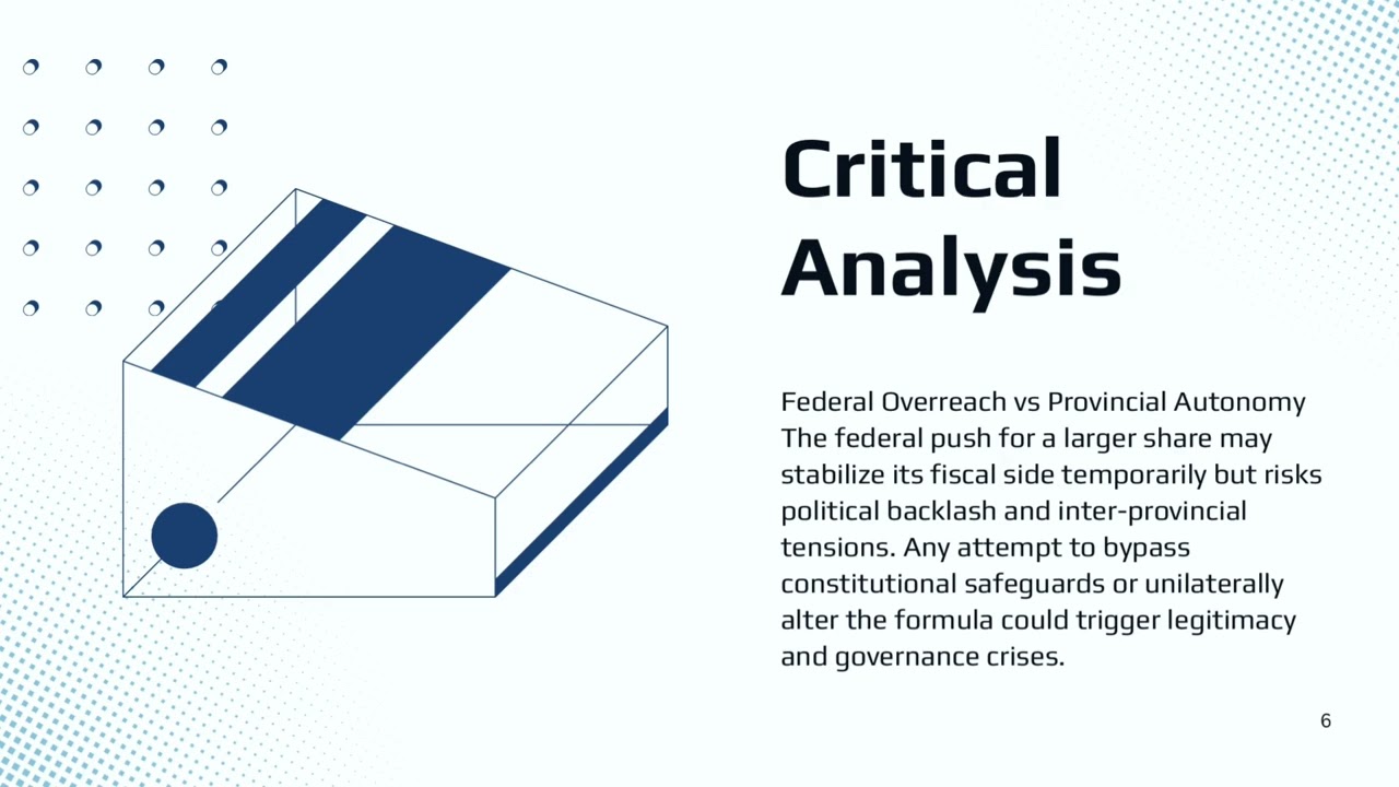 The 11th NFC Award: Federalism Under Strain