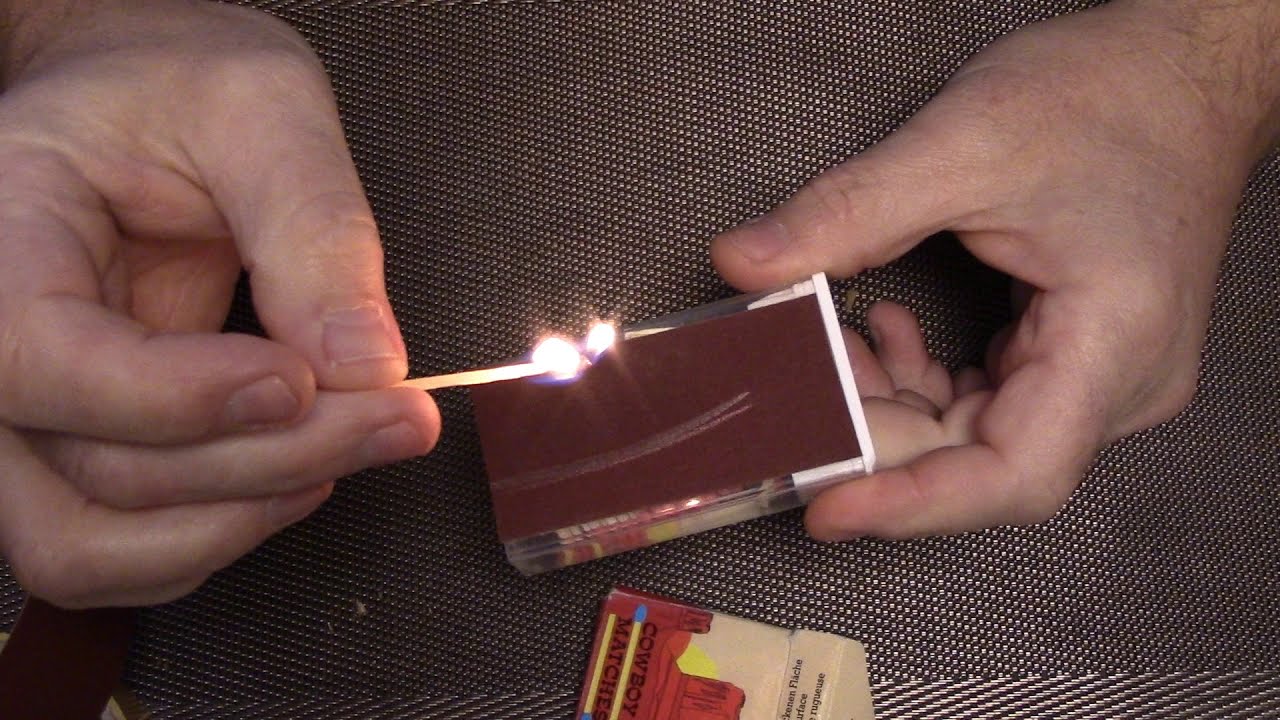 Keine nassen Streichhölzer mehr