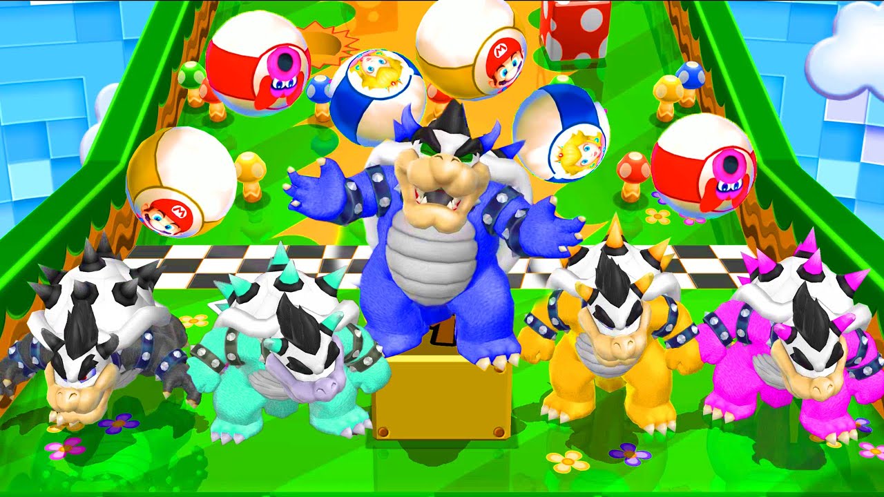 Mario Party 9 Step It Up - All Mod Bowser (Master Difficulty) #MarioGame