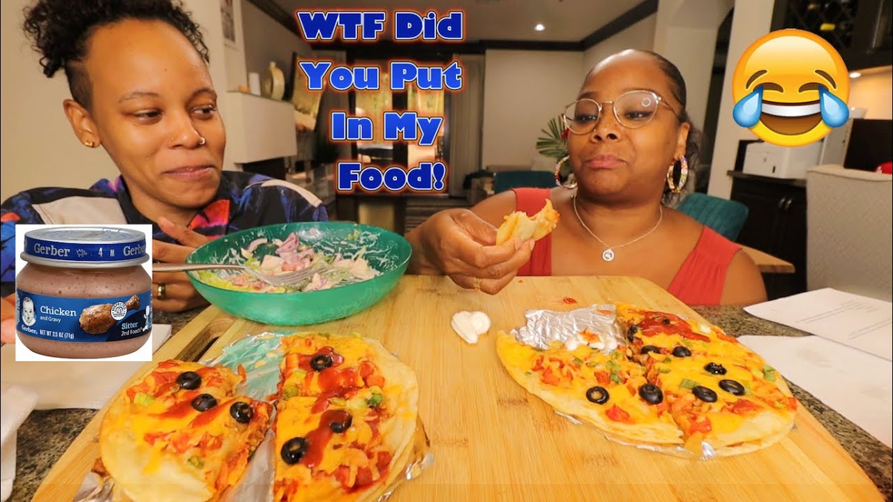 I PUT BABY FOOD IN HER MEAL TO SEE HOW MY WIFE REACTS | MEXICAN FOOD MUKBANG PRANK