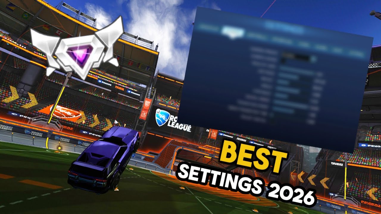The *BEST* Rocket League Settings for 2026 To Rank Up FAST!