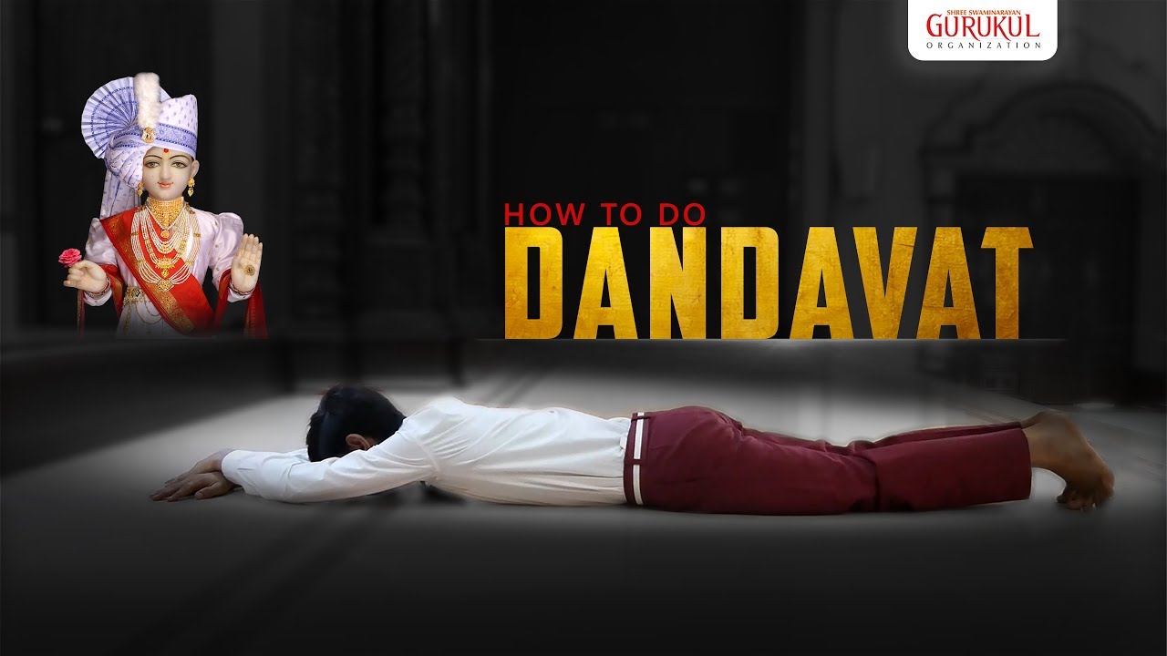 How to do Dandavat ? | Swaminarayan Gurukul