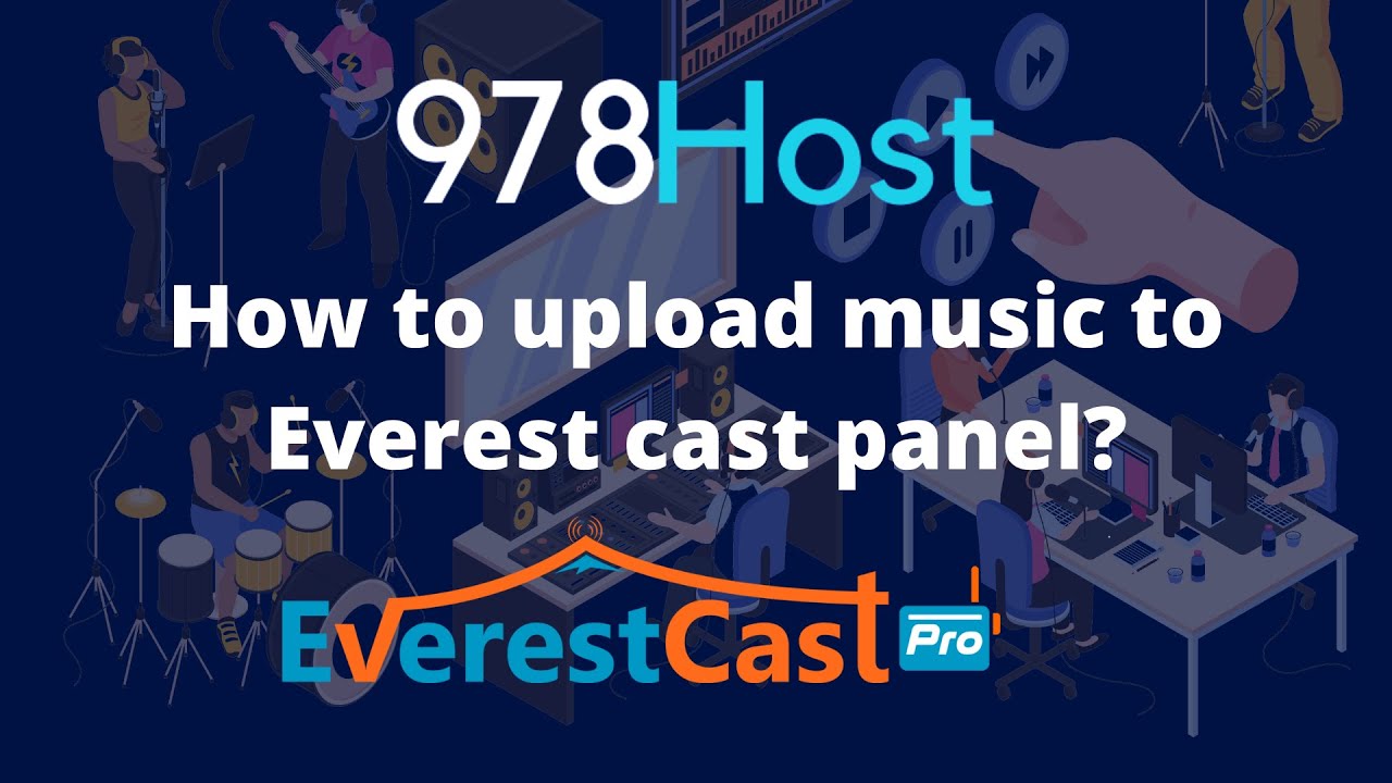 How to upload music to Everest cast