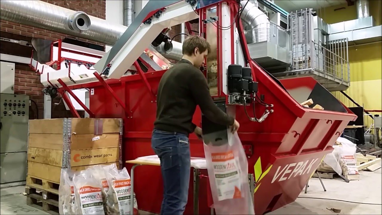 High performance Firewood Packing Machine by Vepak AS - www.vepak.no