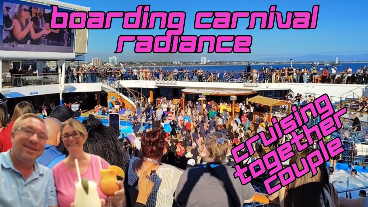 Посадка на борт Carnival Radiance