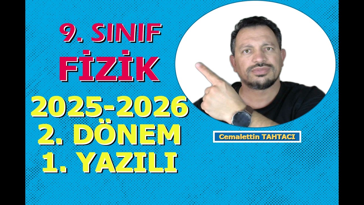 9.SINIF 2.DÖNEM 1. YAZILI SENAROLARI