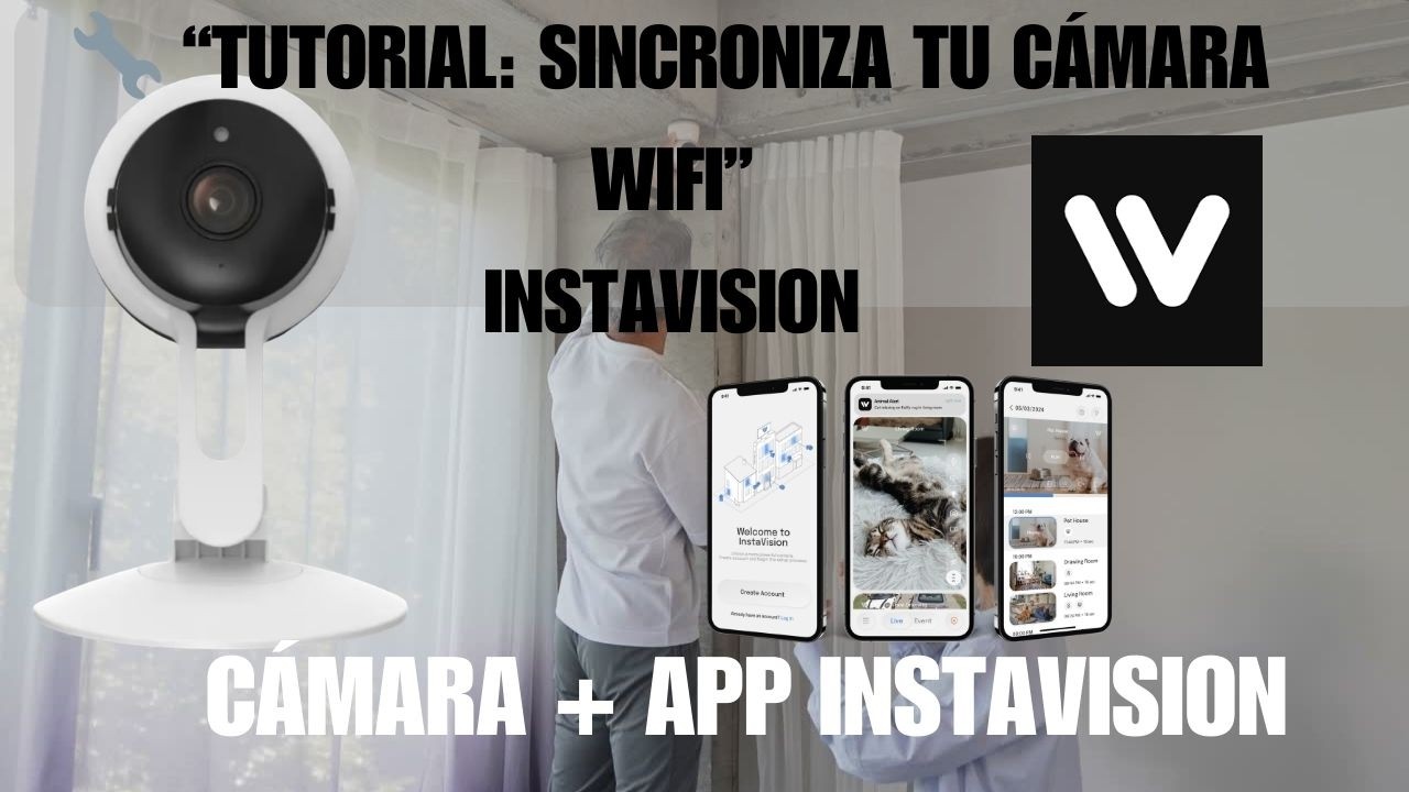 Cómo CONFIGURAR tu Cámara de Seguridad desde el Celular Paso a Paso | InstaVision JS-K218