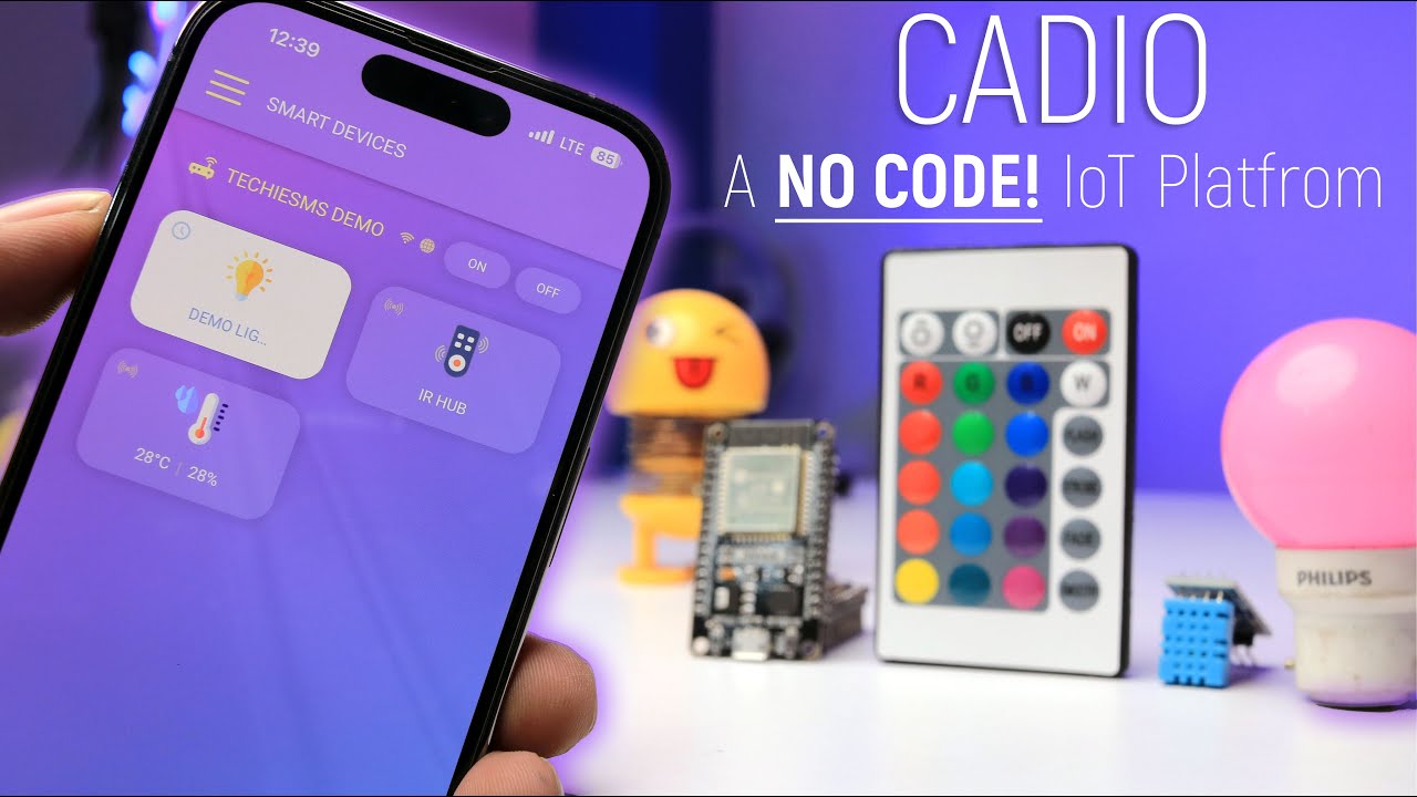 EASIEST! IoT Platform Ever🤩🤩 | Getting Started with Cadio Home Automation Platform