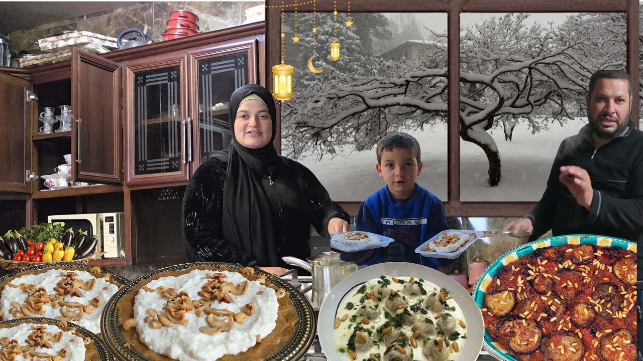 أدفى شيشبرك بأبرد يوم رمضاني ❄️🌙