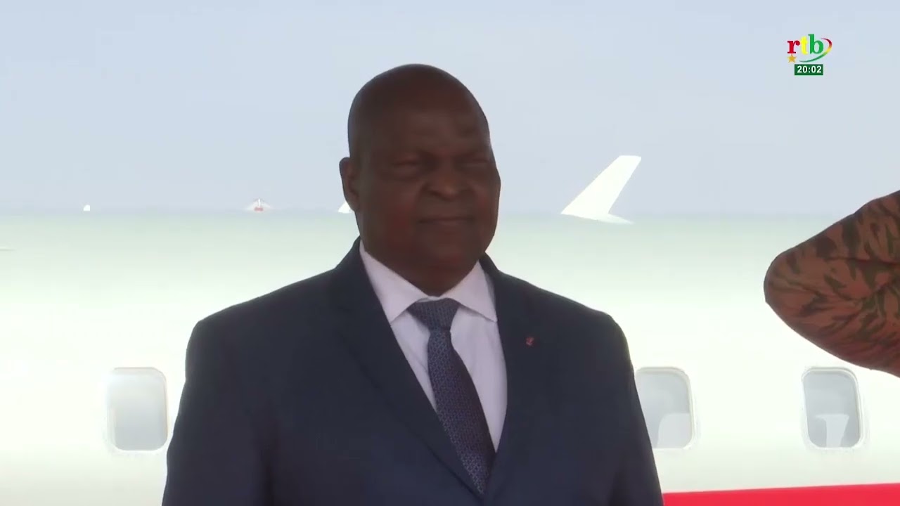Le Président Centrafricain Faustin-Archange TOUADERA en visite d’amitié et de travail au Burkina