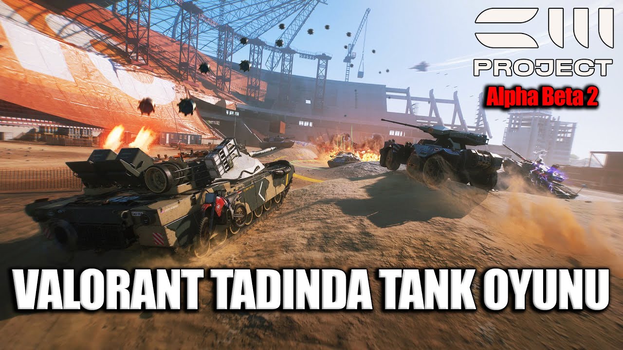 Valorant Tadında Tank Oyunu | PROJECT CW ALPHA BETA Testi [Türkçe]