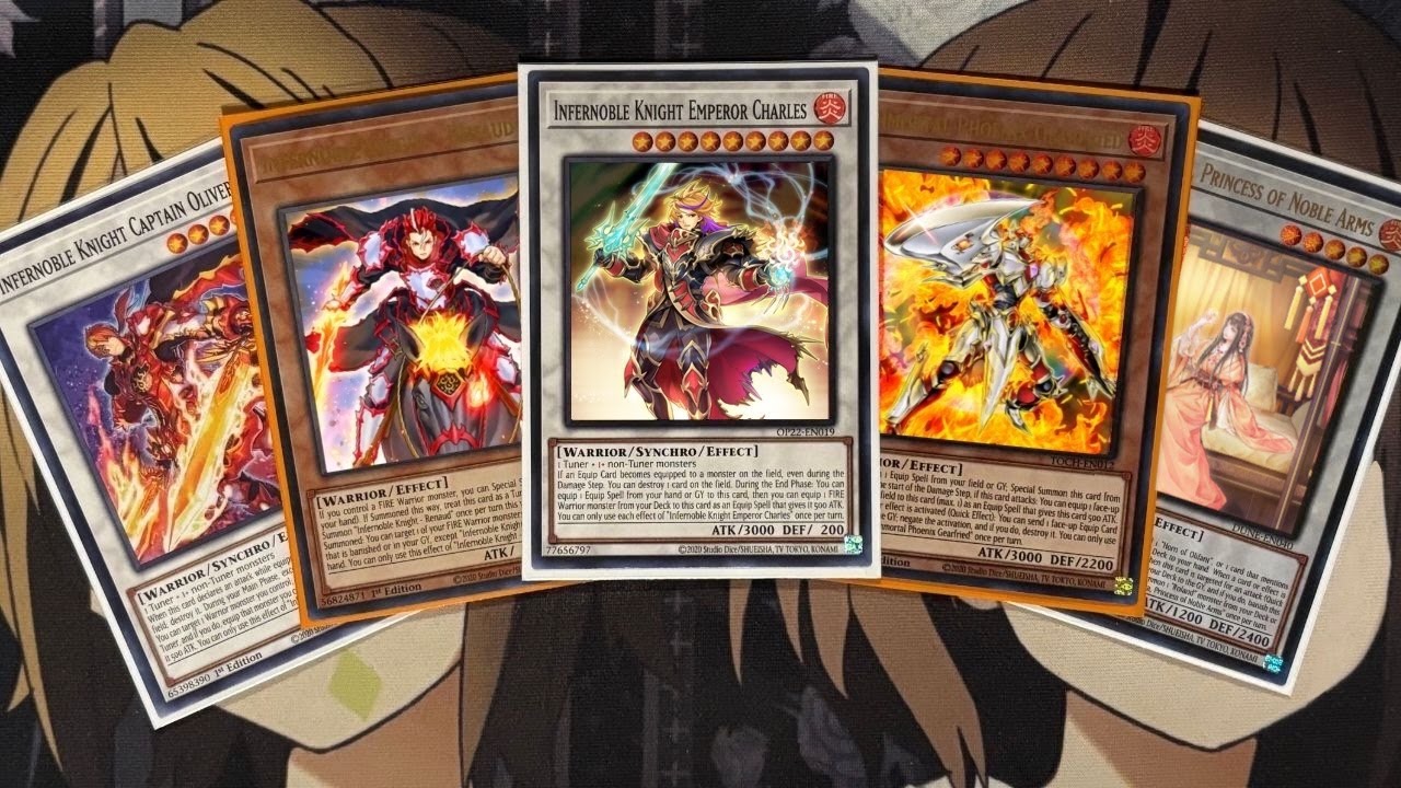 Мой профиль колоды Infernoble Knight Yugioh на февраль 2025 г.