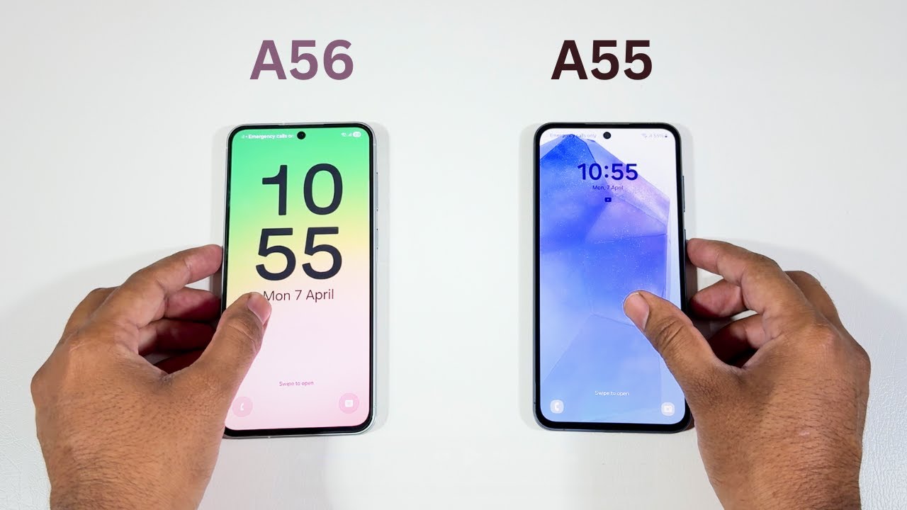 Samsung Galaxy A56 vs Galaxy A55 Speed Test and Camera Compare