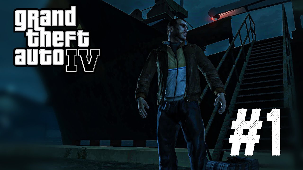 Прохождение игры Grand Theft Auto IV, часть 1 - Вступление (2026) #grandtheftautoiv #gtaiv