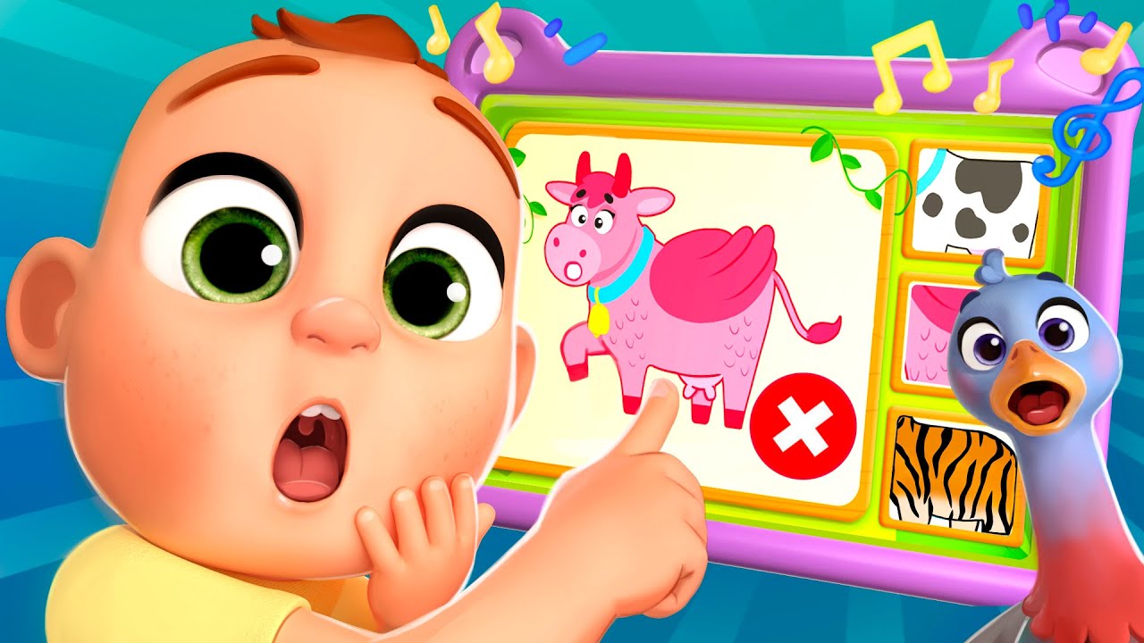 Matching Song | Animal Puzzle | Lalafun Nursery Rhymes & Original Kids Songs
