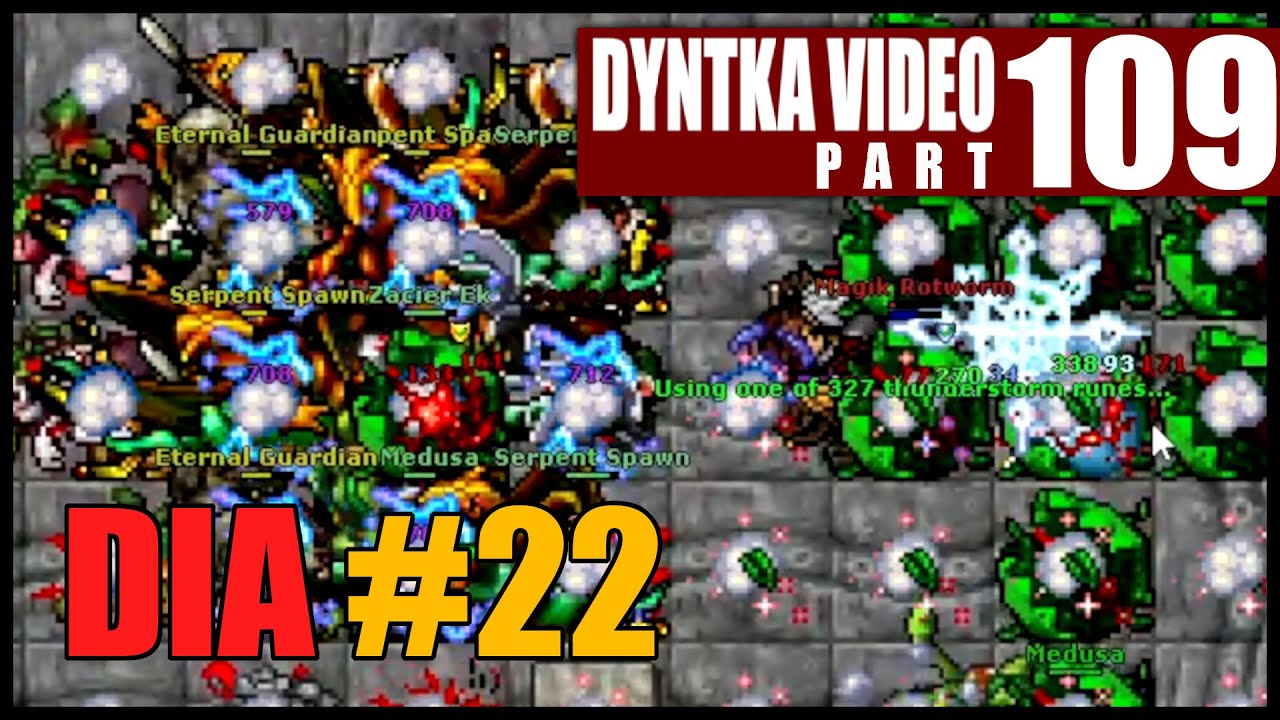 Dia #22 - Banuta: Witaj w domu Rycerzu... | Tibia - DIA - Dyntka Video odc. 109