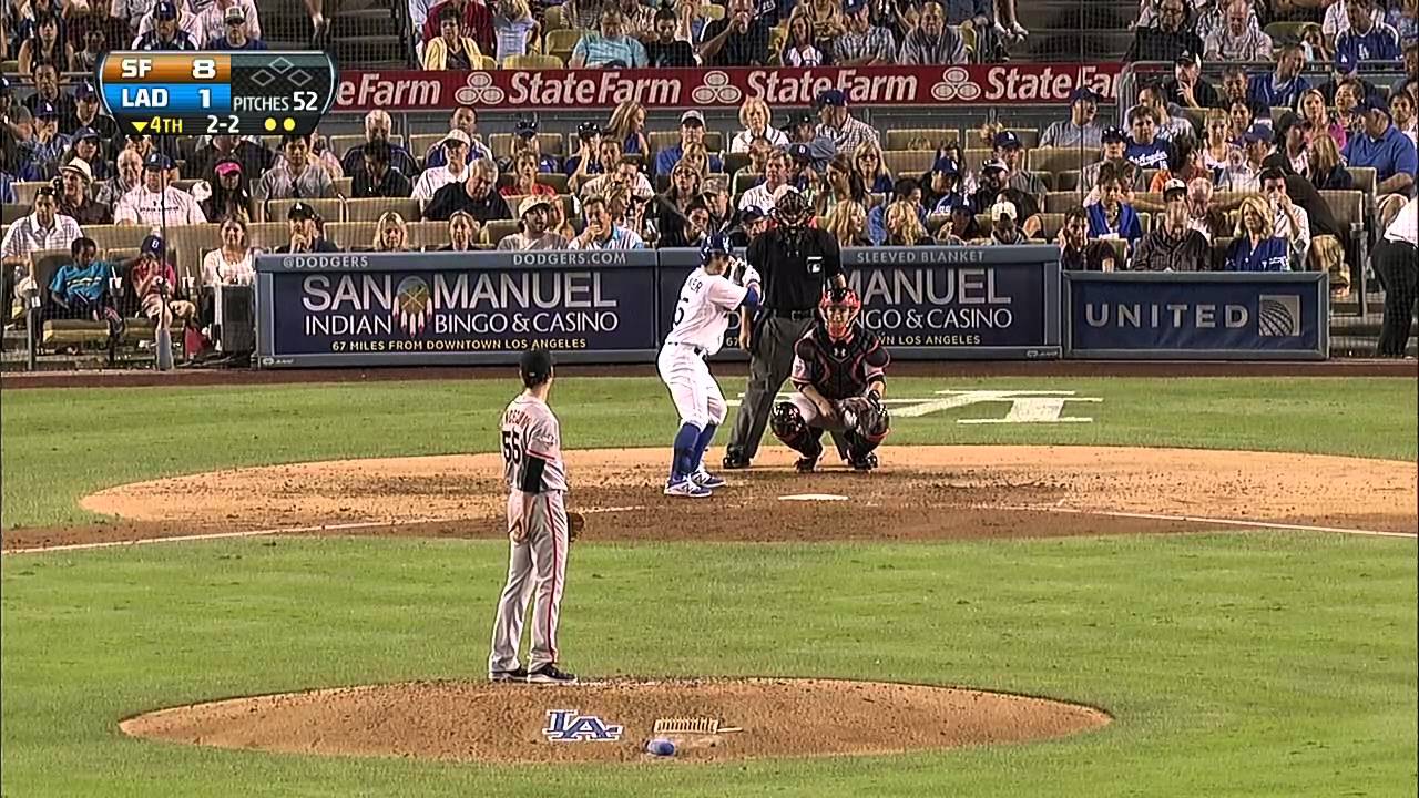 Giants vs. Dodgers 14.09.2013 [Full Game HD]