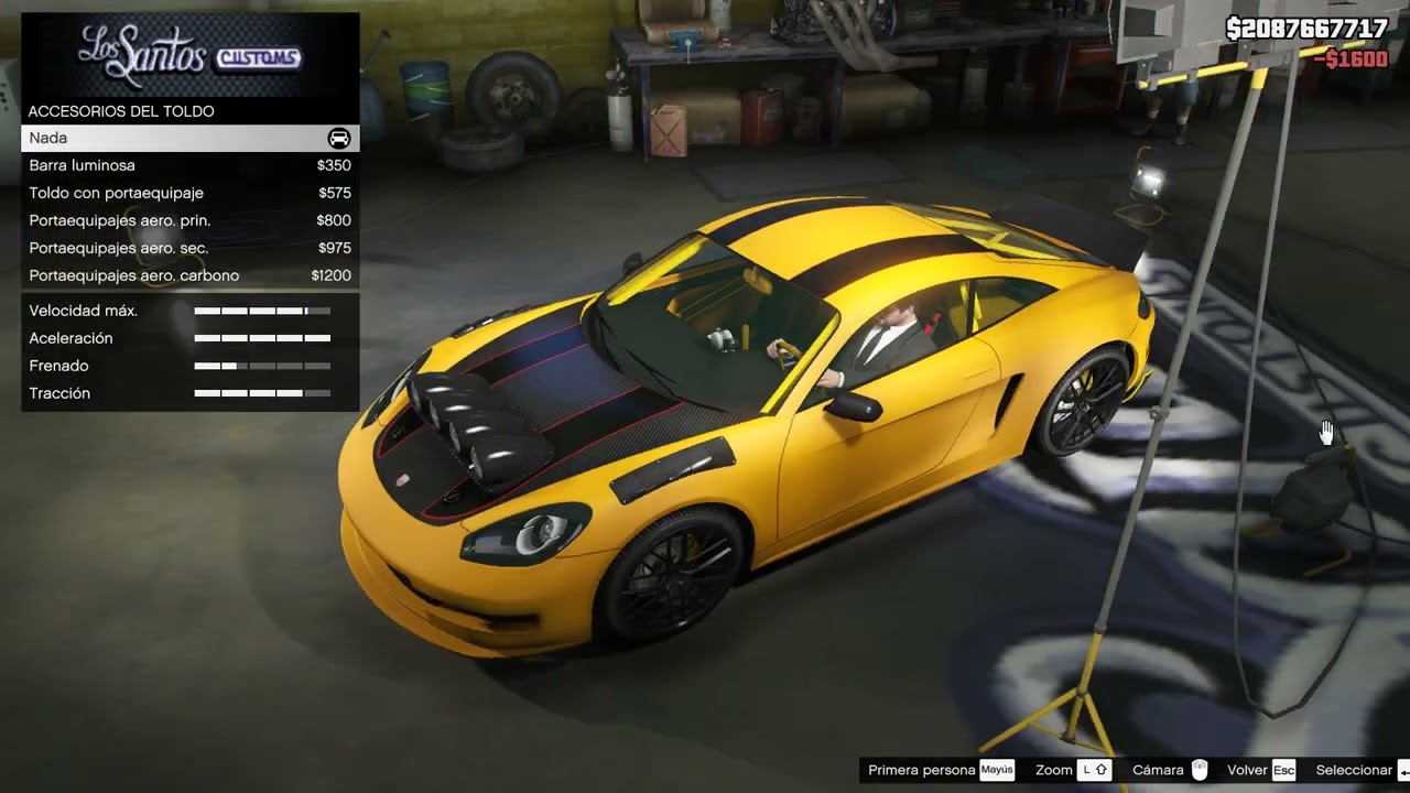 Grand Theft Auto V modificando el PFISTER GROWLER (gameplay no comentado)