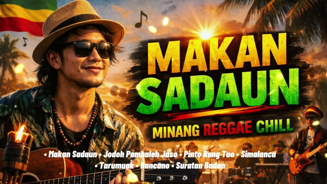 MAKAN SADAUN 🌴 Minang Reggae Chill Compilation Terbaru 2026 