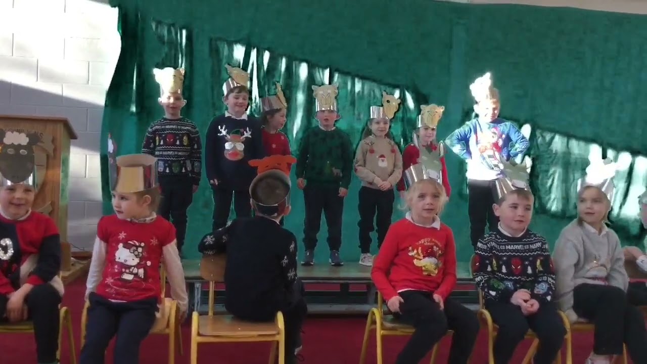 Senior Infants Christmas play 2022 - Born in a Barn.