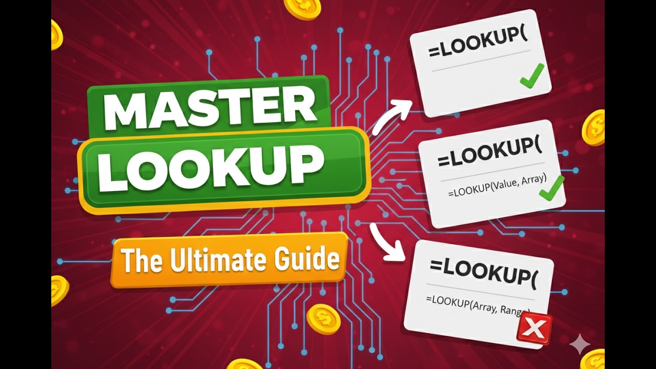 Master the LOOKUP Function: The Foundation of Excel Data Analysis