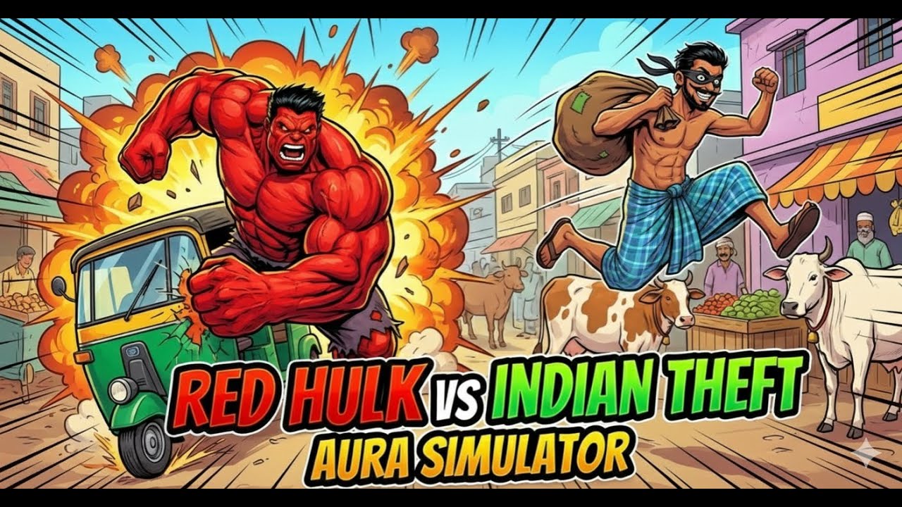 🛑 INDIAN THEFT AURA SIMULATOR LIVE 😎 | Indian Open World 🚦 | NEW UPDATE 🔥 | GTA 5 Gameplay 🎮