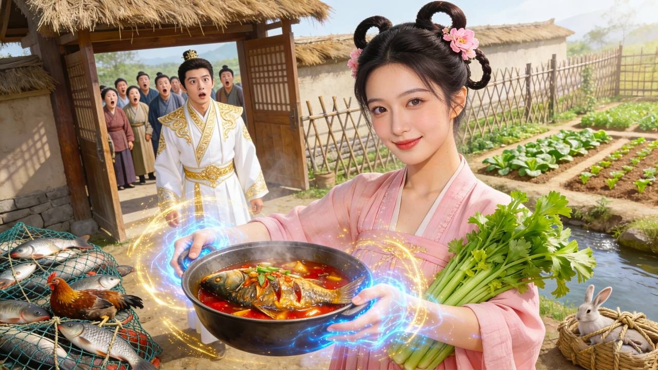 穿越成飢荒年裡的惡毒妻子，憑藉現代知識捕魚打獵，帶全家頓頓吃肉，逆襲成一方首富！