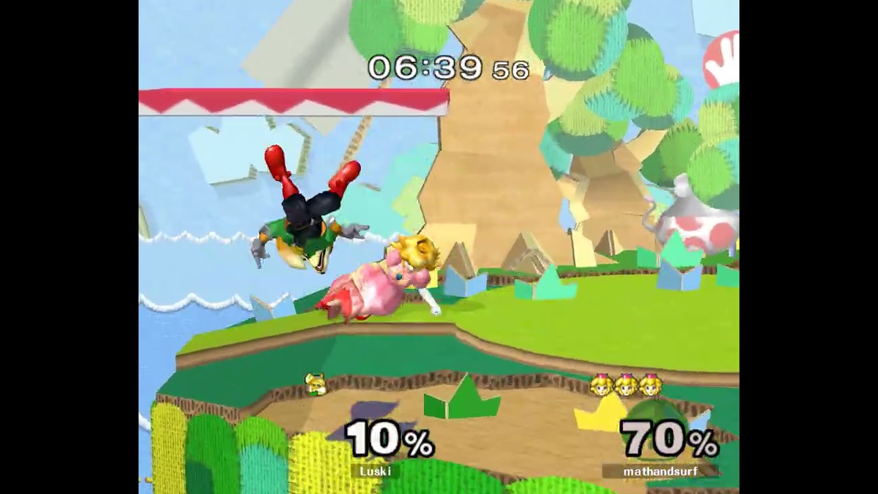 SloBroke REBORN #92 Melee Singles GFR – Luski ⟮Fox⟯ vs mathandsurf ⟮Peach⟯