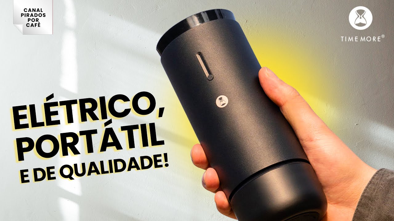 O #1 Moedor de Café Elétrico e Portátil Que Você Não Pode Perder - Timemore Whirly Review