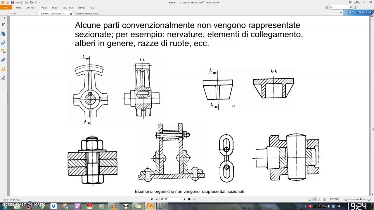 Sezioni #2 - ELEMENTI DI DISEGNO TECNICO #6