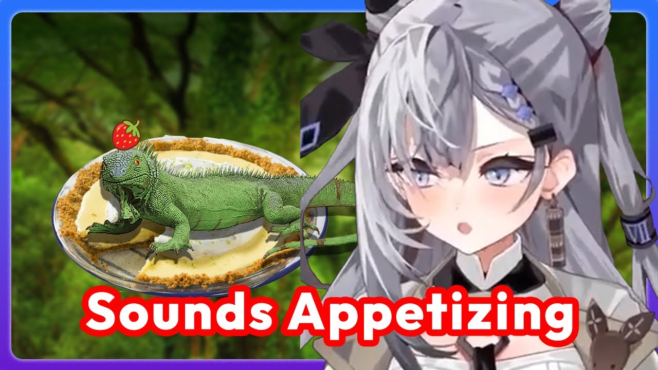 Zeta and Iguana food