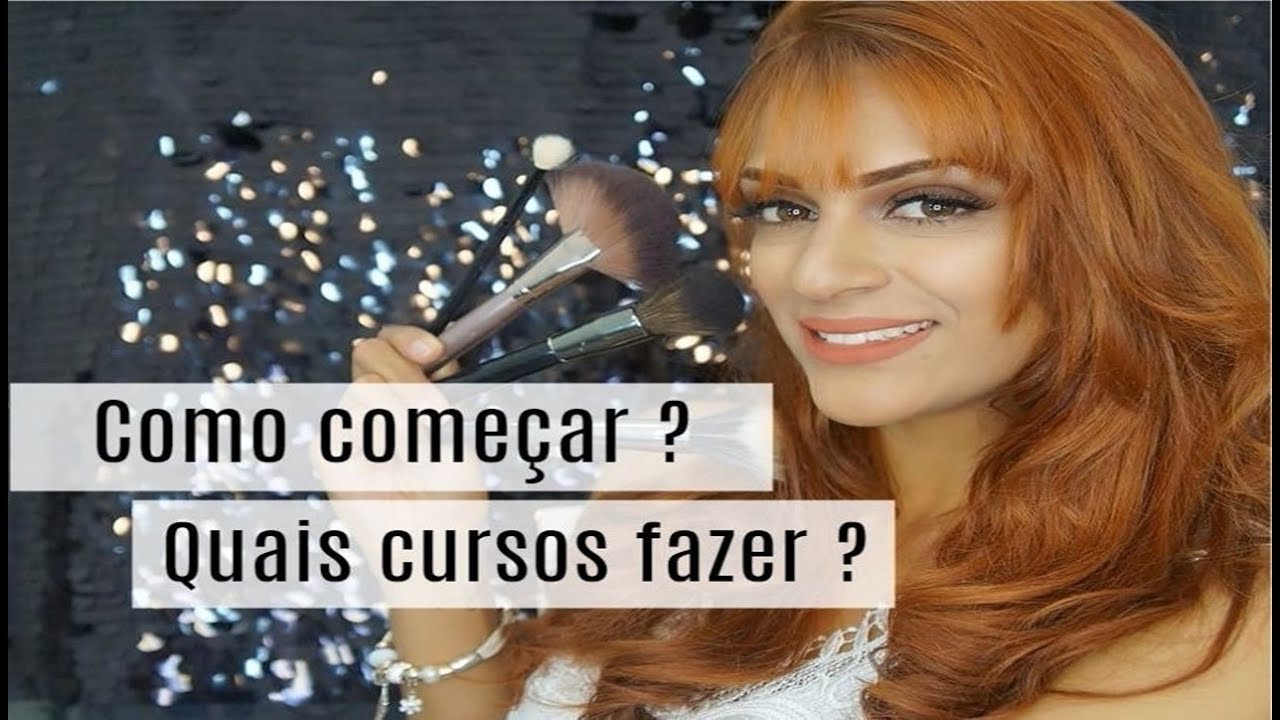Quero ser maquiador profissional - Como começar e quais cursos fazer?