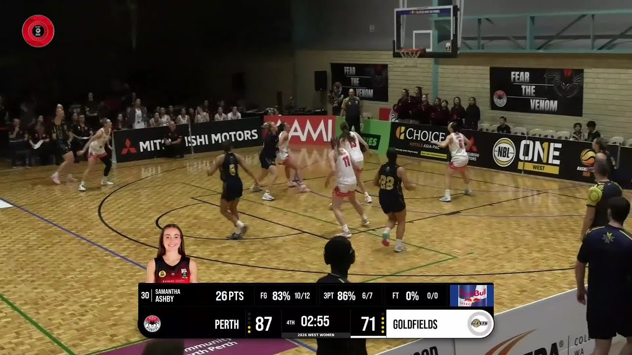 Highlights from Delaynie Byrne's 26 -Perth vs. Goldfields