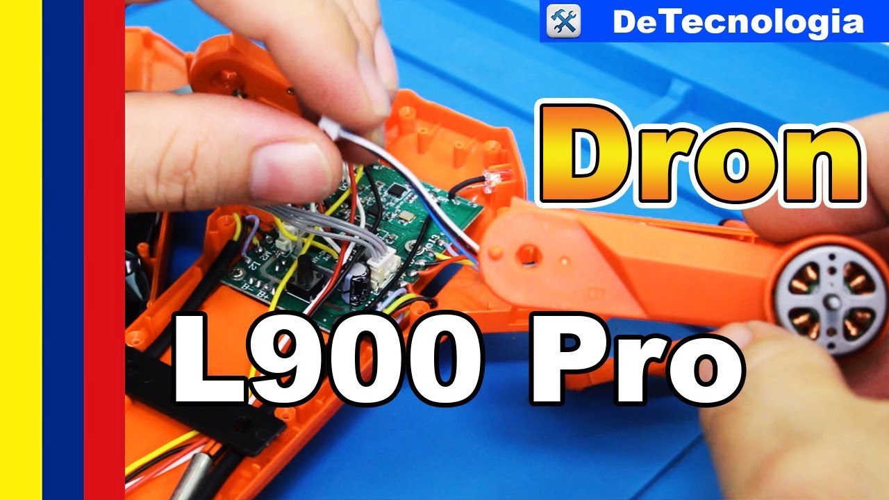 Reparación de Drones Cali Colombia - DRONE LYZRC L900 PRO Cambio de motor Reparación