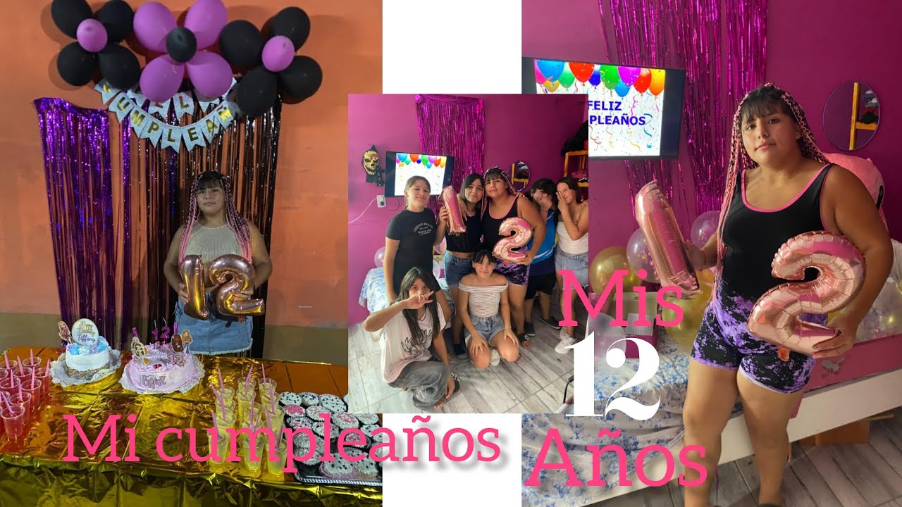 Festejando mis 12 añitos🤯🎉
