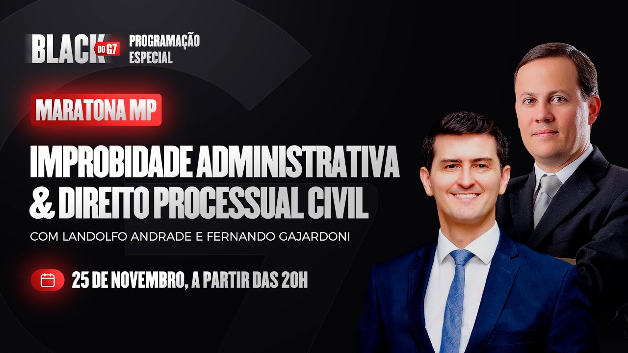 Maratona MP | Improbidade Administrativa & Direito Processual Civil