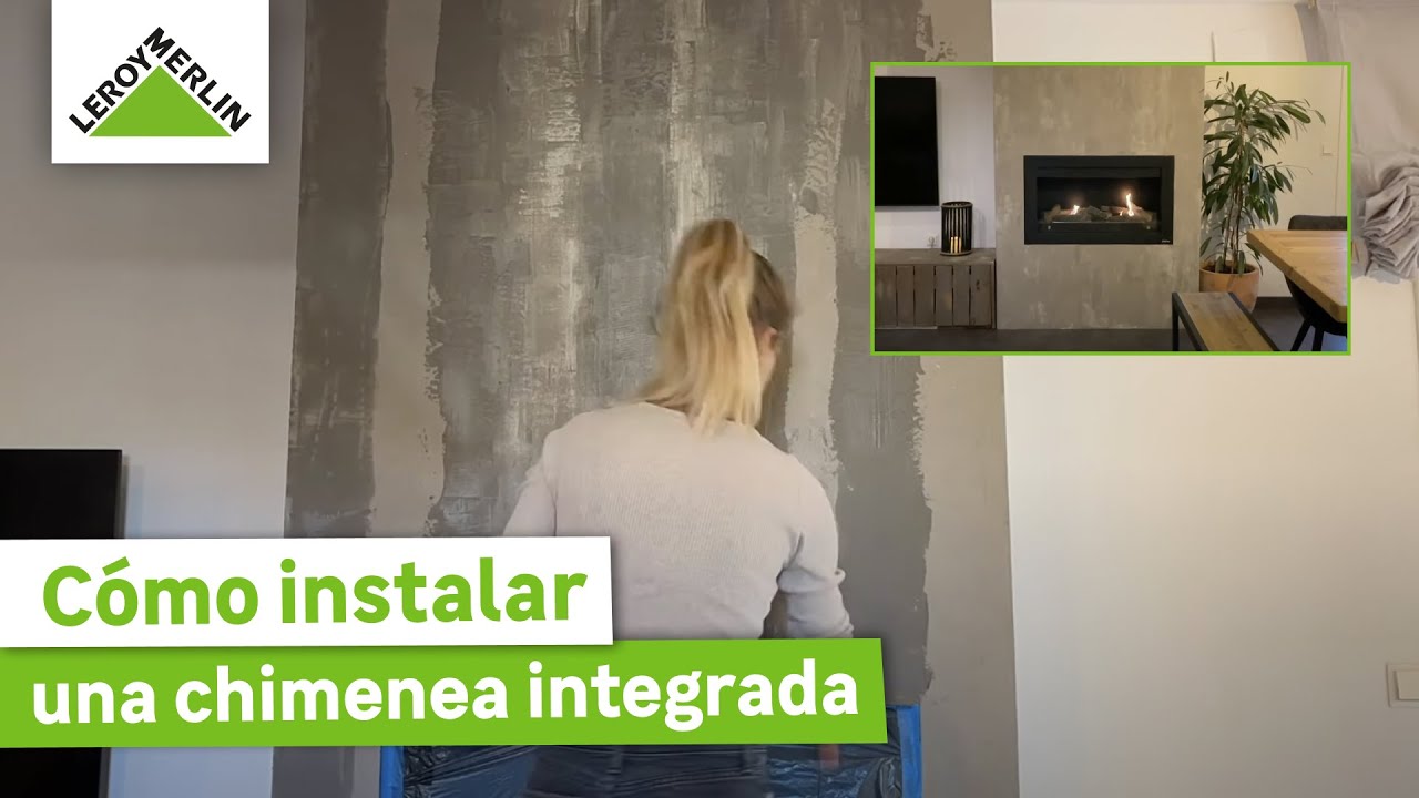 @STEFFIDO nos enseña a instalar una chimenea integrada | LEROY MERLIN